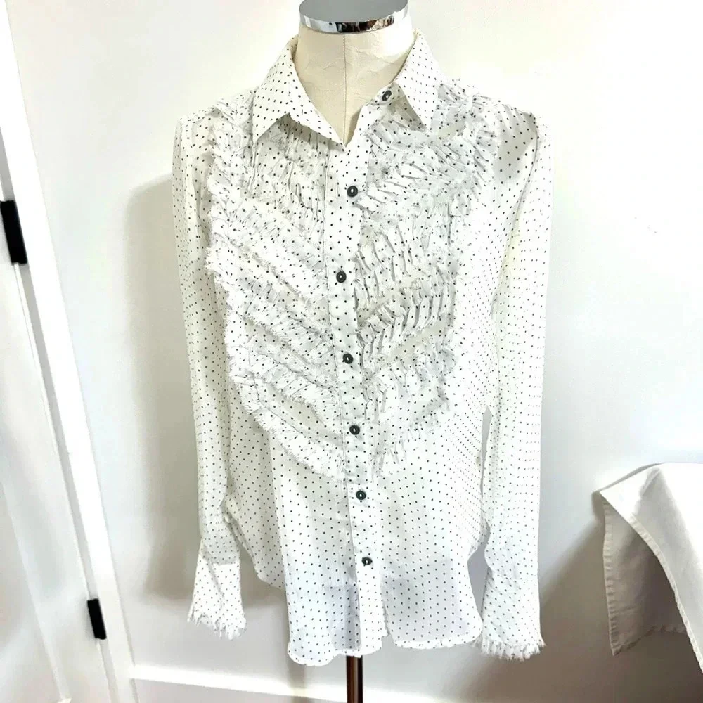 Vintage Free People Tuxedo Top